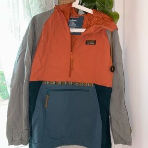 L.L. Bean Colorblock Anorak Jacket